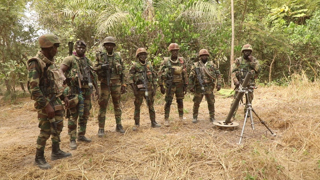 Assaut contre les bases du MFDC à Niassya : L’armée liste le bilan des saisies et annonce l’ouverture de la boucle de Kaguitt-Toubacouta.