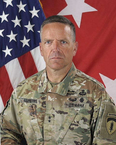 Andrew Rohling, Commandant Général adjoint de l’armée américaine pour l ...