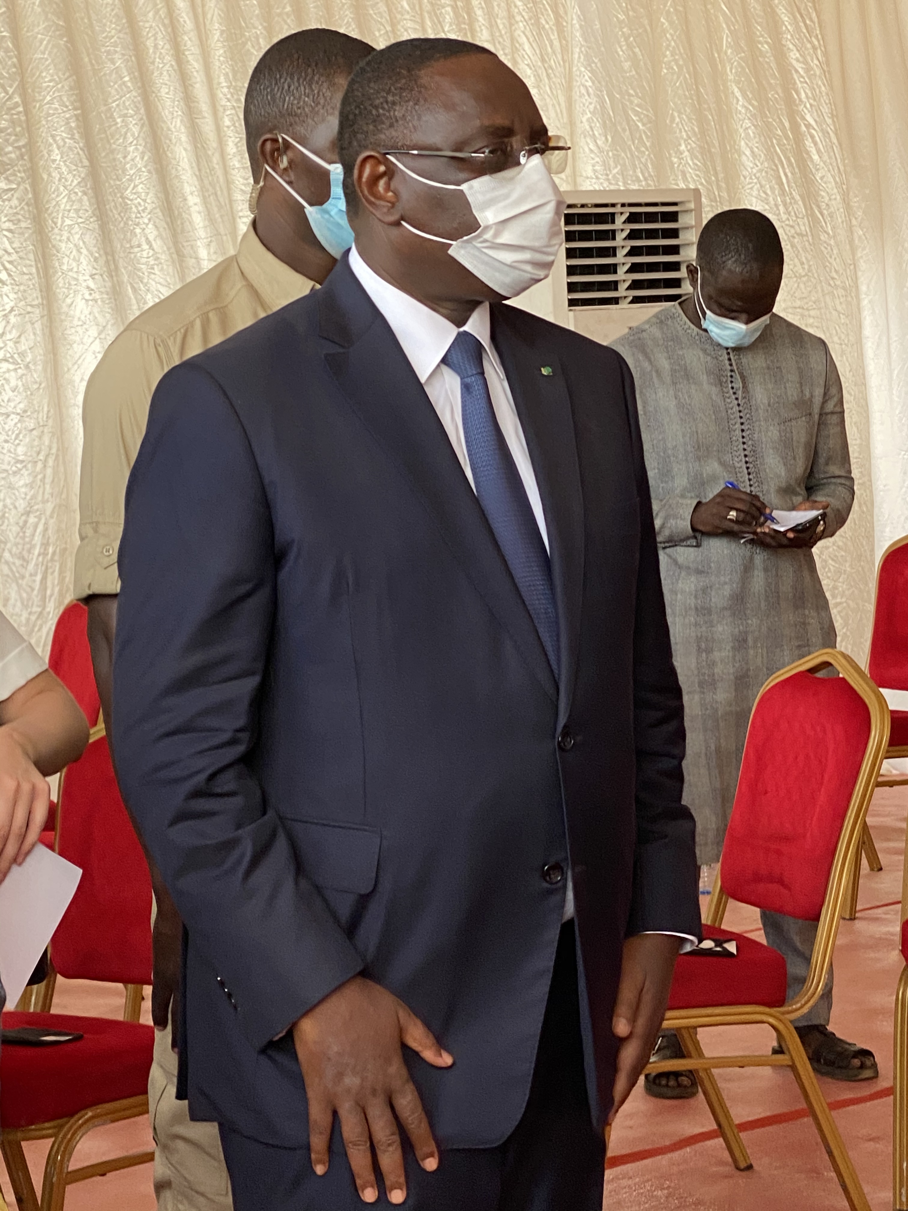 Tournée économique du PR : Les travaux de l’aéroport de Ourossogui et de l’hôpital de Matam, lancés par le chef de l’État.