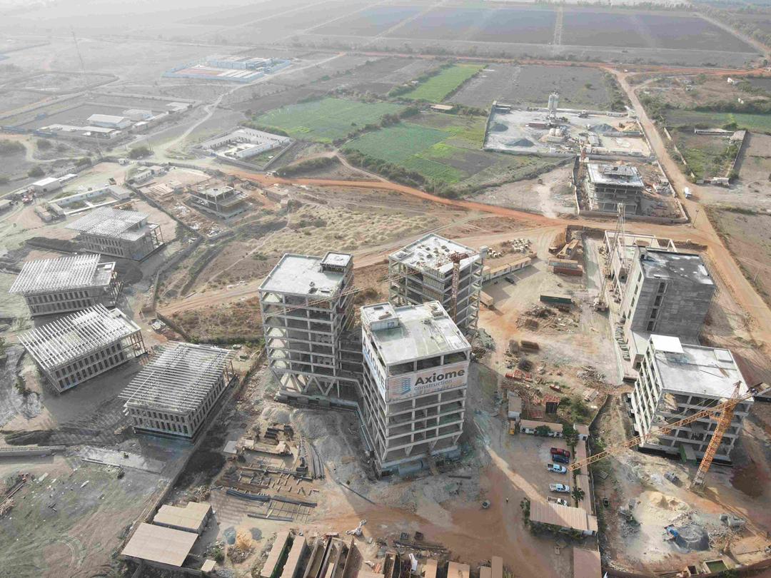Diamniadio / Chantier du PTN : Un colosse bâti sur 25 ha pour plus de 100.000 emplois attendus.