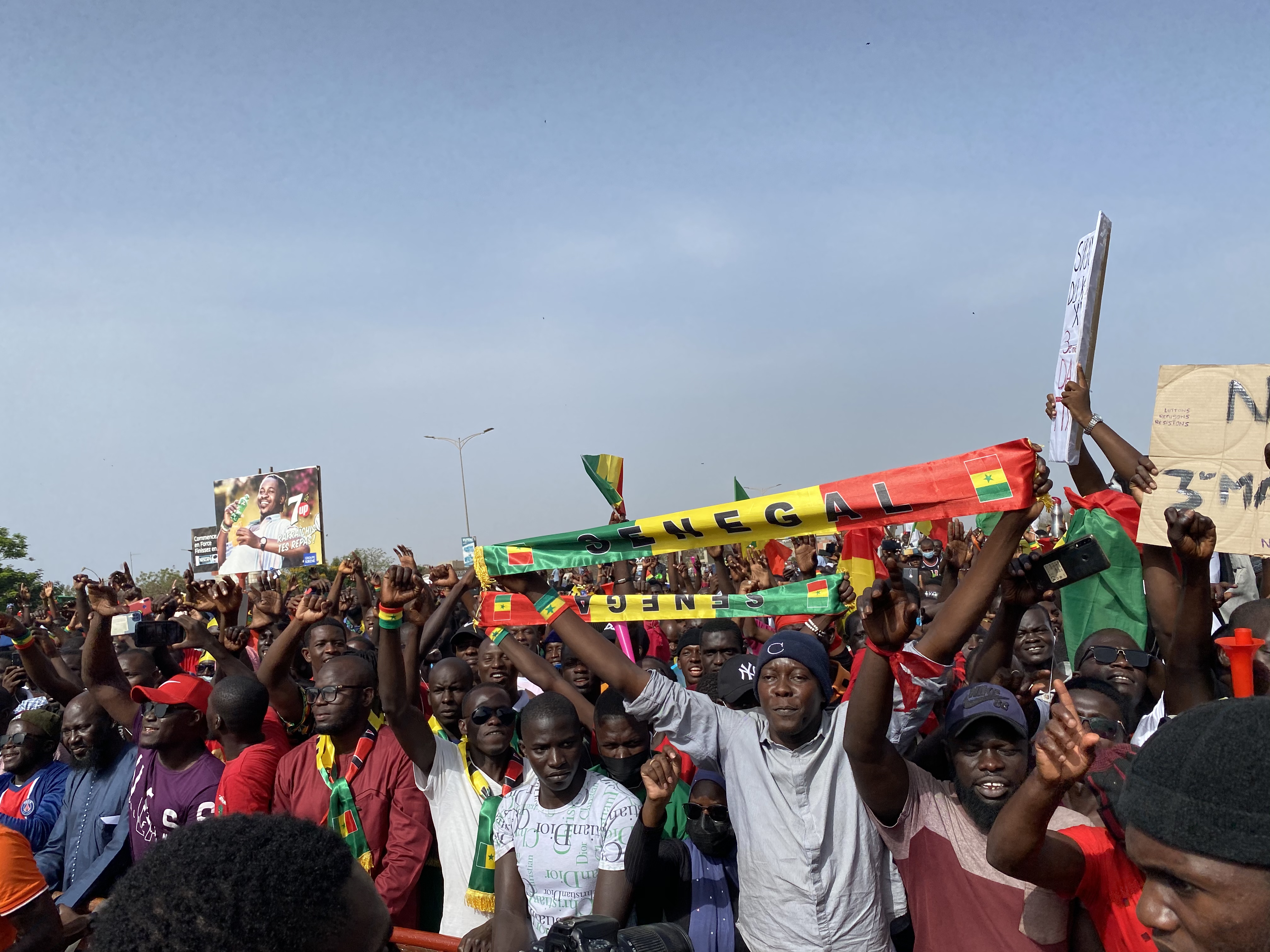 10ans du M23 : La forte mobilisation du M2D au terrain Hlm Grand Médine pour dire NON à la 3e candidature de Macky Sall.