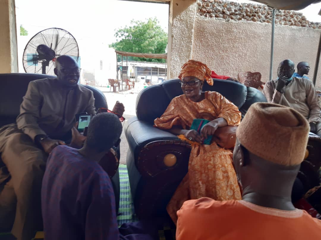 Bambey : Mbaye Dione pour présenter ses condoléances à Aïda Mbodj au nom du SG de l’AFP