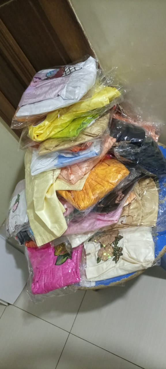 Tabaski 2021: Les orphelins de la pouponnière Lamine Coulibaly de Bongré, habillés et chaussés par Abdoulaye Khouma.