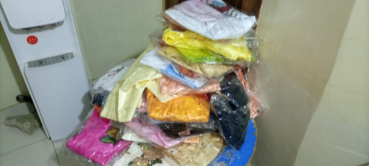 Tabaski 2021: Les orphelins de la pouponnière Lamine Coulibaly de Bongré, habillés et chaussés par Abdoulaye Khouma.