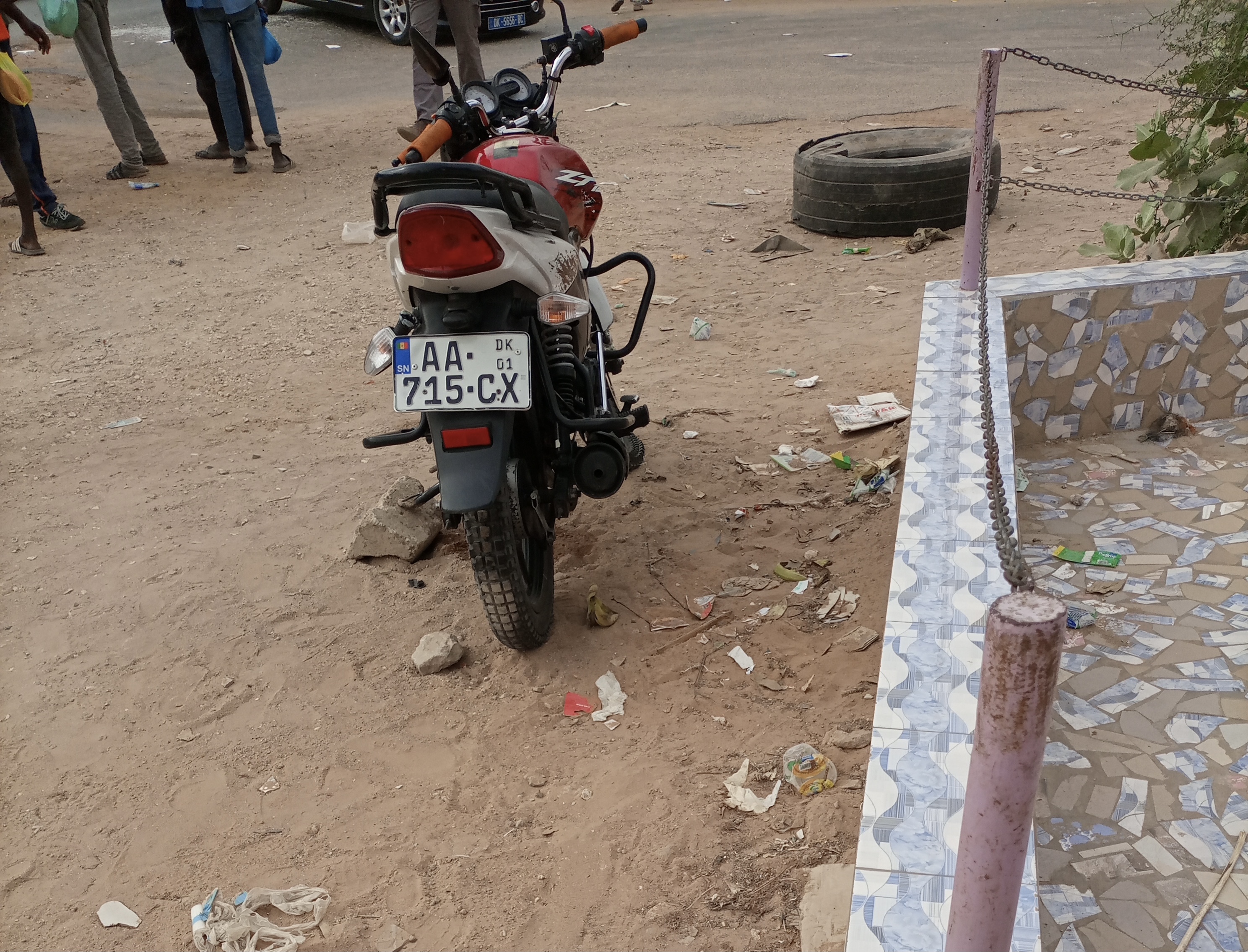 Mbour : Grave accident à Medssef entre un taxi clando et une moto…