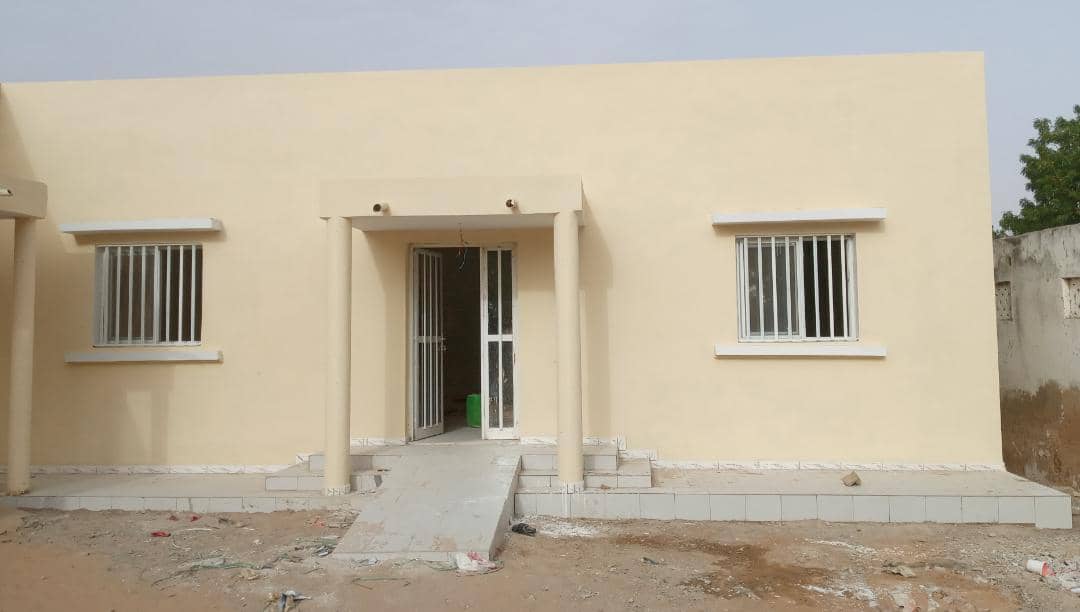 Ndiandiar Makha : Pose de la 1ère pierre du poste de santé offert par Ousseynou Fall