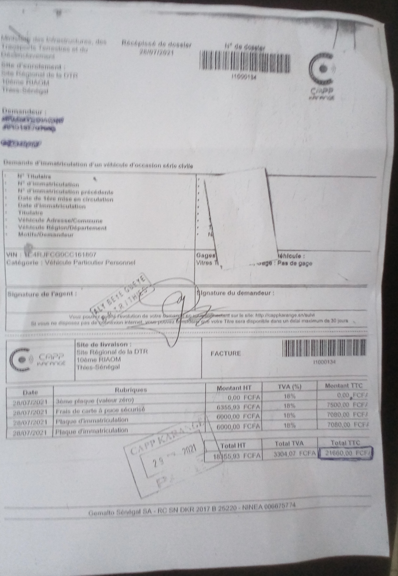 Thiès / Hausse des tarifications au service des mines : Des centaines de dossiers en souffrance sur la table des prestataires.