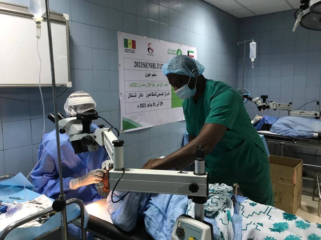Soins contre la cataracte :  171 patients de l'IPRES bénéficient d’opérations.