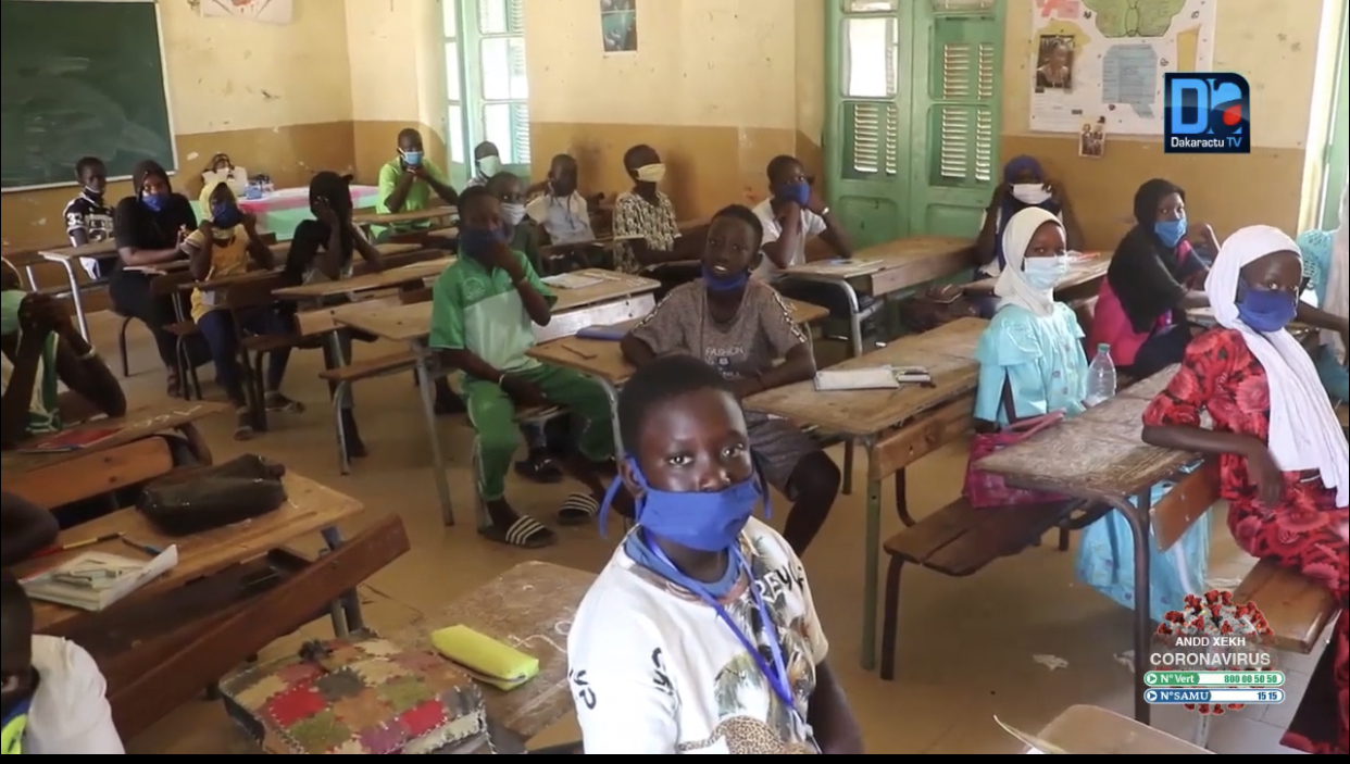 Résultats CFEE 2021 : À l’Académie de Diourbel, Mbacké est en tête avec un pourcentage de 68,09%.