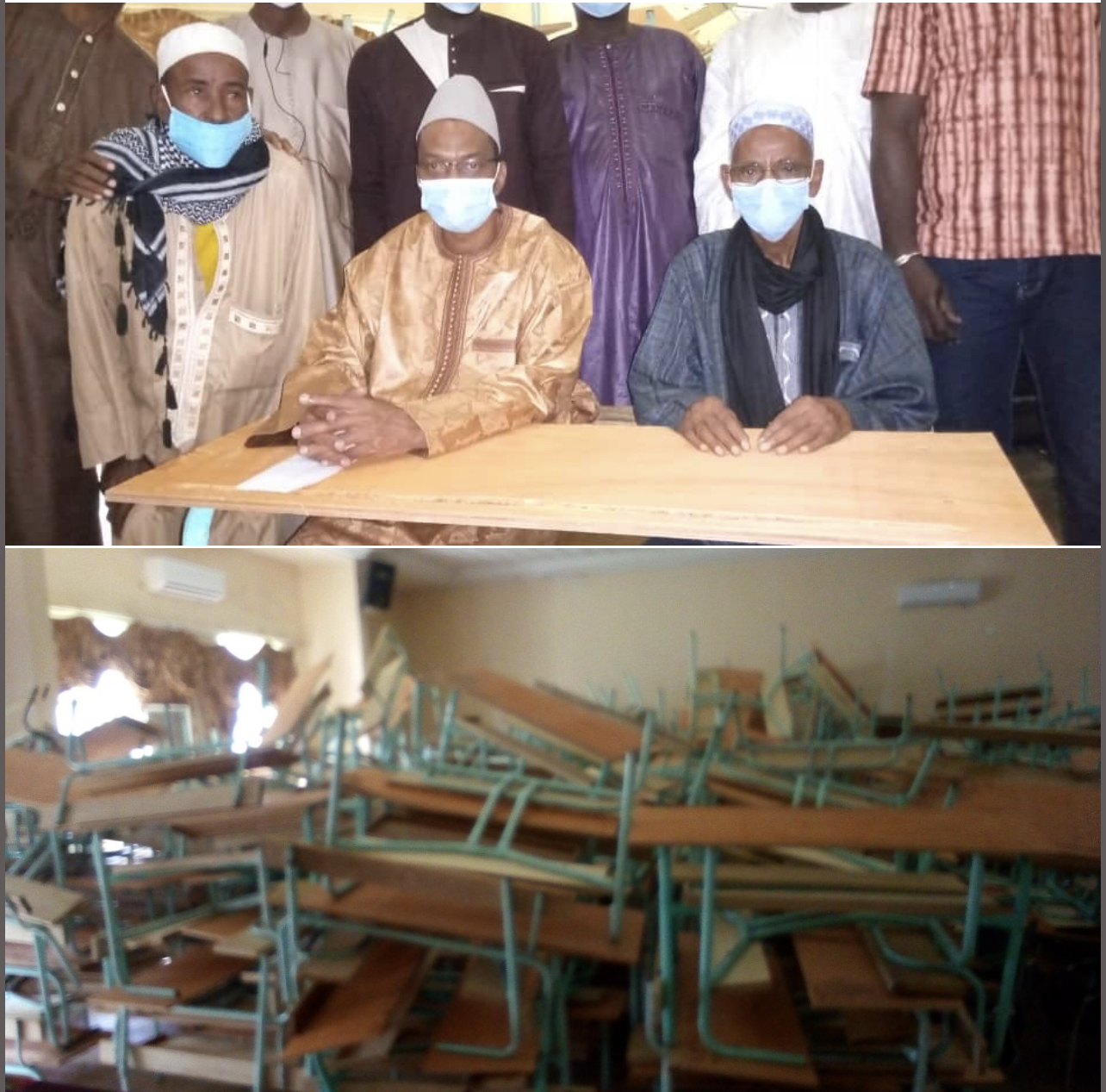 KOLDA : après la construction de salles de classe, le Conseil départemental dote les collèges de 300 tables-bancs d’une valeur de 18 millions.