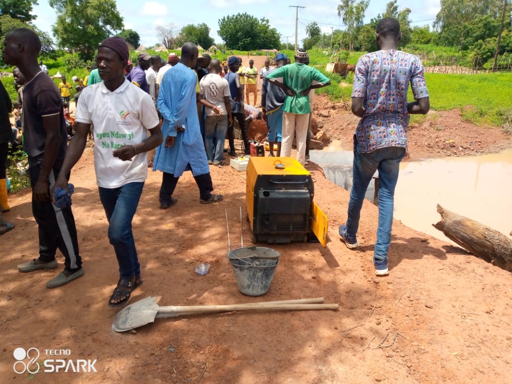 Koungheul : Les maires des communes de Fass Thiéckène et de Saly Escale dégagent leurs propres moyens pour la réhabilitation du pont de Koungheul Socé...