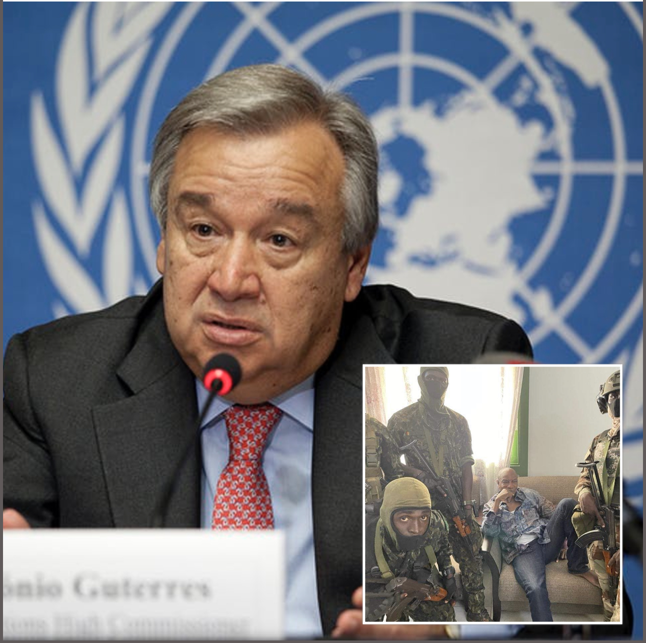 Action militaire en Guinée : le SG des Nations Unies condamne