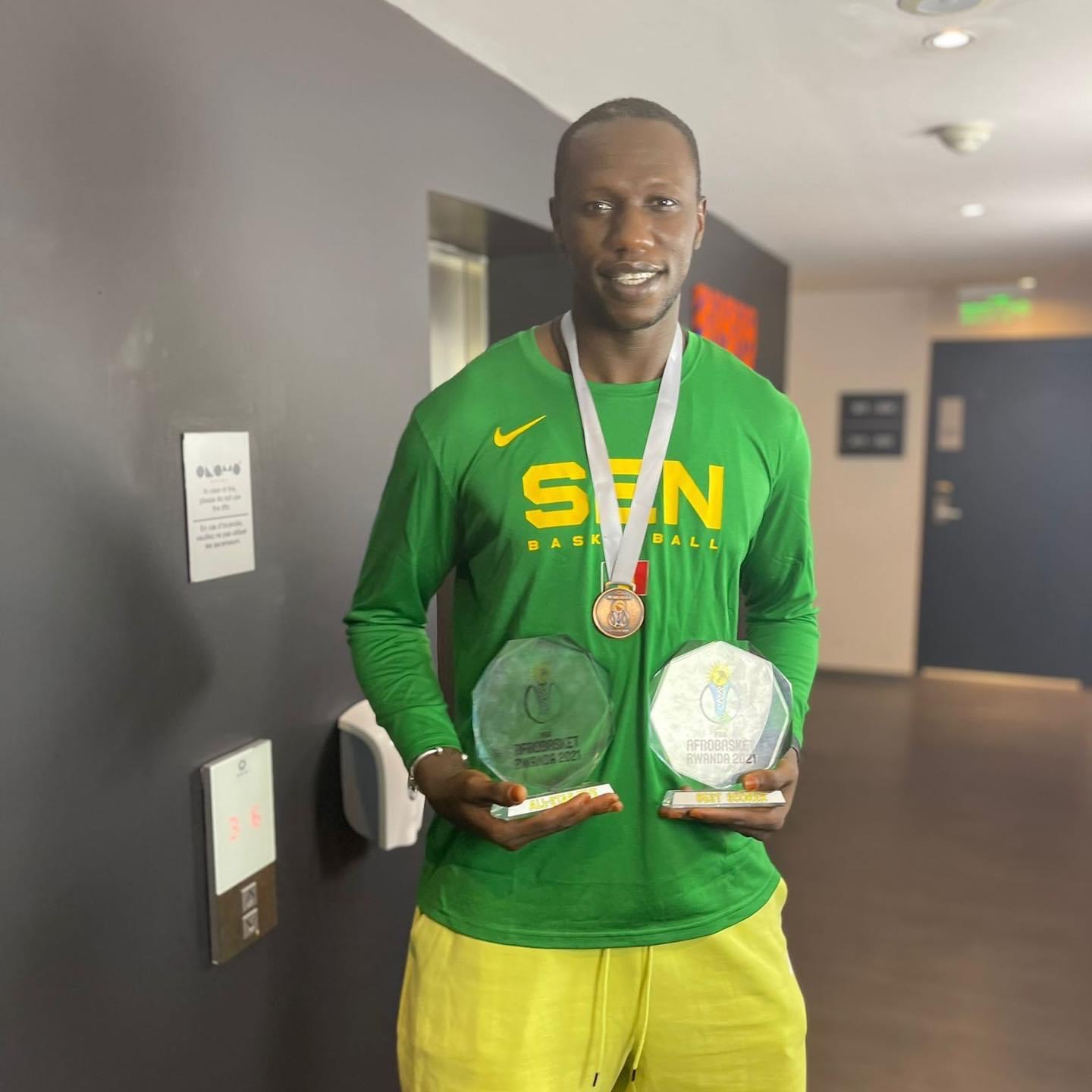 Afrobasket masculin 2021 : Présent dans le top 5 du tournoi, Gorgui Sy Dieng également désigné meilleur marqueur... 