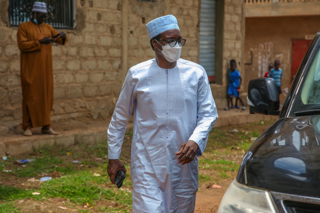 Tambacounda :En marge du Forum des quartiers, Mamadou KASSE lance bount ak bount, b2b proximité au quartiers Dépôt, quinzambou et Dembacounda ( IMAGES )