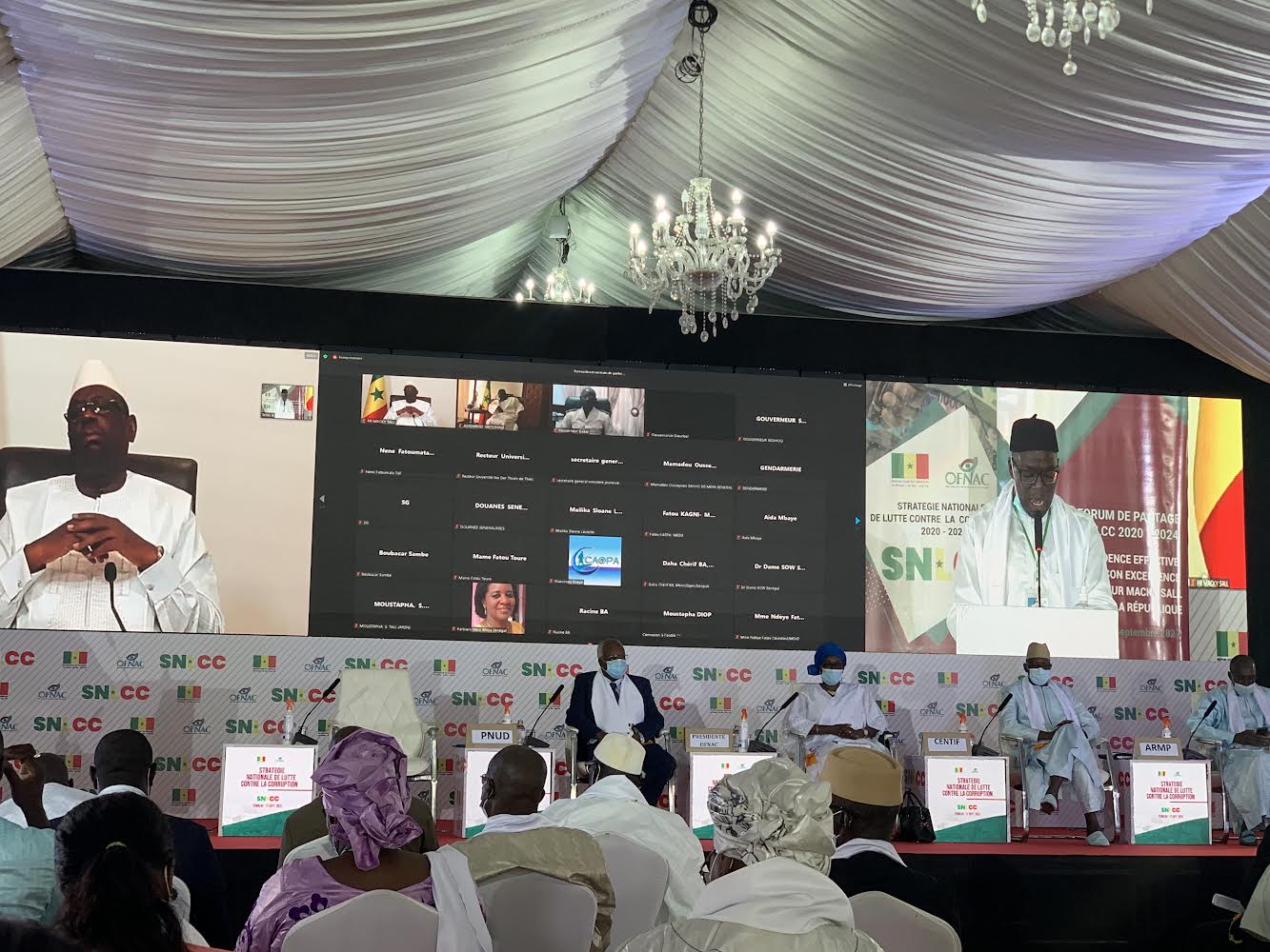 Lancement programme SNLCC :« la corruption est une pandémie dont ce programme peut apparaitre comme un vaccin» (Macky Sall)