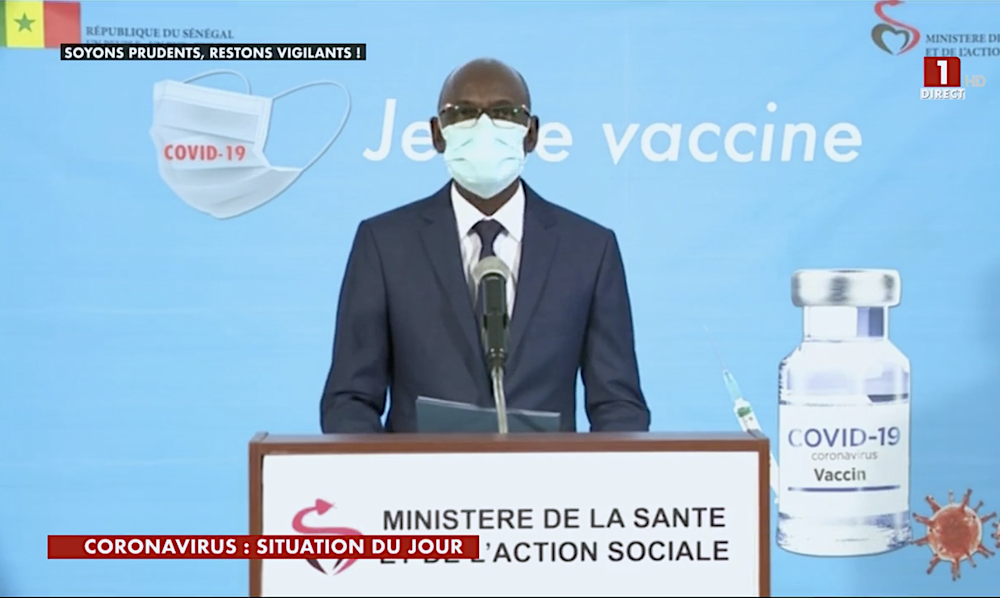 SÉNÉGAL : 10 nouveaux cas testés positifs au coronavirus, 82 nouveaux guéris, aucun nouveau décès et 9 cas graves en réanimation.