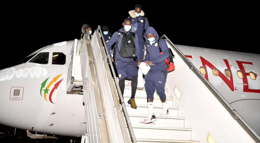 Namibie vs Sénégal : Les Lions sont arrivés à Johannesburg dans la nuit du dimanche au lundi... (Photos)