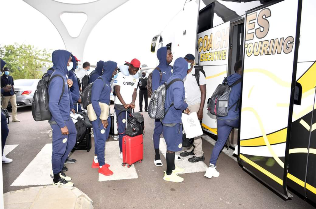 Namibie vs Sénégal : Les Lions sont arrivés à Johannesburg dans la nuit du dimanche au lundi... (Photos)