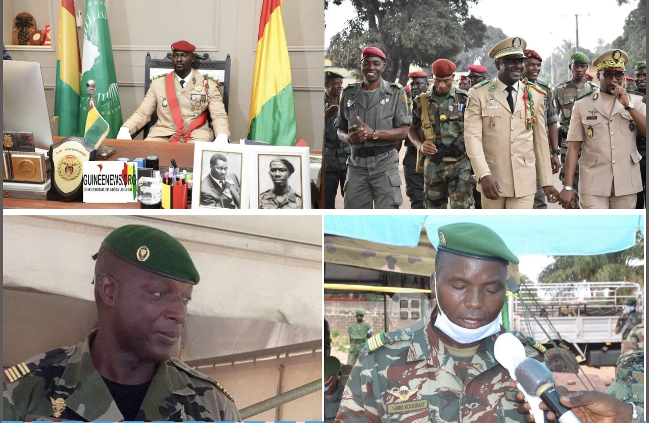 Guinée Conakry / Le Colonel Mamadi Doumbouya fait le ménage dans l'armée guinéenne : 44 généraux renvoyés à la retraite (...),  le colonel Balla Samoura, le colonel Sadiba Koulibaly et le colonel Abdoulaye Keïta promus.