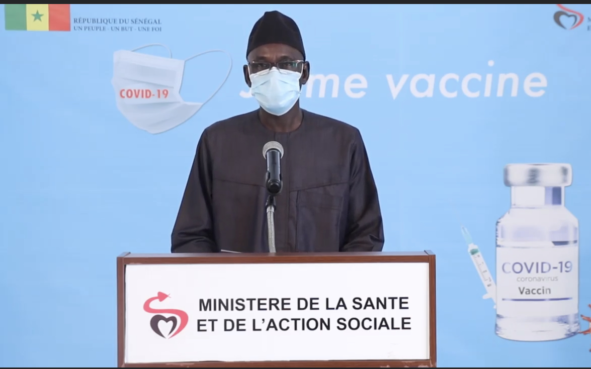 SÉNÉGAL : 1 nouveau cas testé positif au coronavirus, aucun guéri, aucun nouveau décès et 6 cas graves en réanimation.