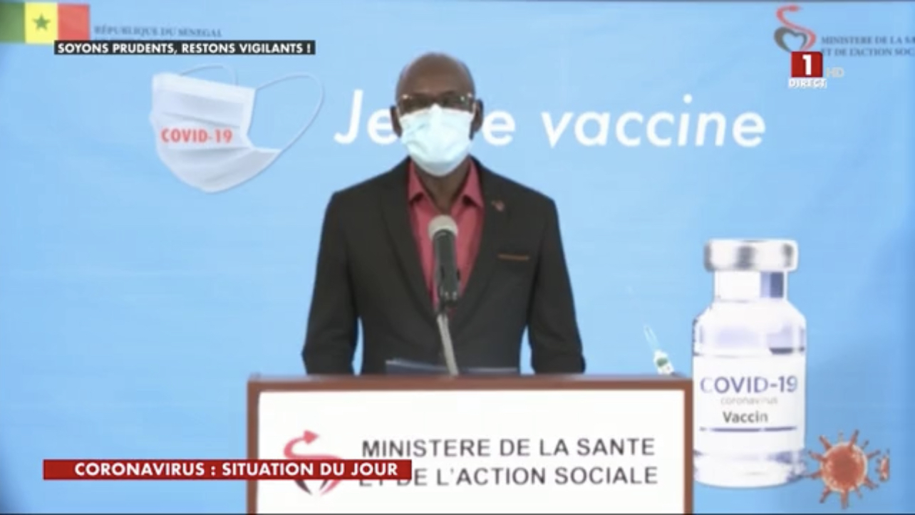 SÉNÉGAL : 7 nouveaux cas testés positifs au coronavirus, 5 nouveaux guéris, aucun nouveau décès et 6 cas graves en réanimation.