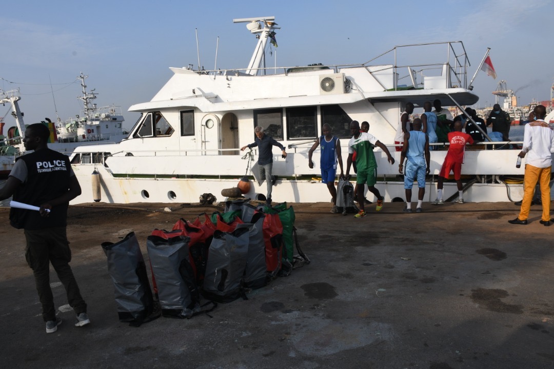 Saisie de drogue au large de Dakar : la quantité interceptée revue à la hausse.