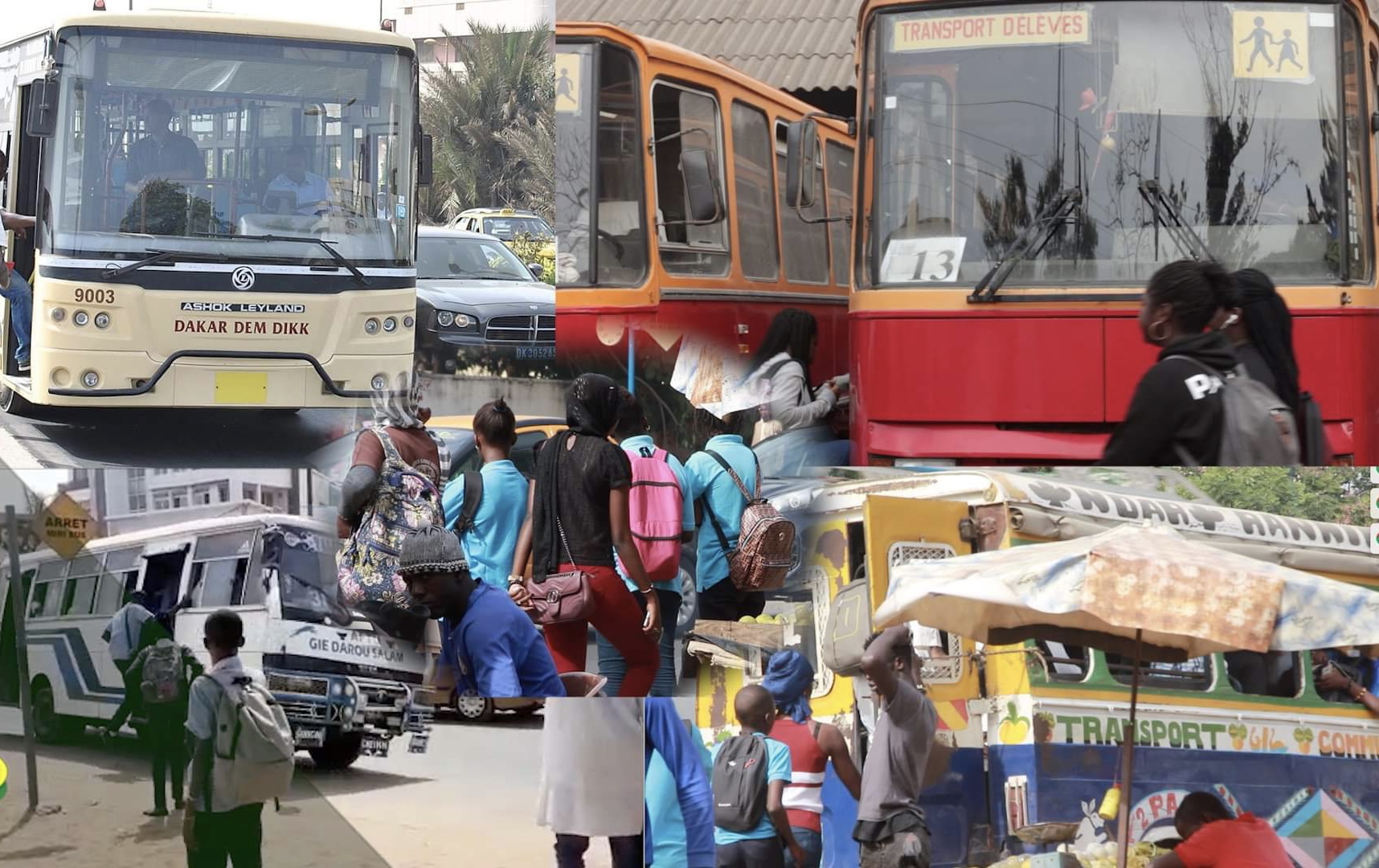 Deuxième semaine de rentrée : Plus d’élèves dans les transports à Dakar.