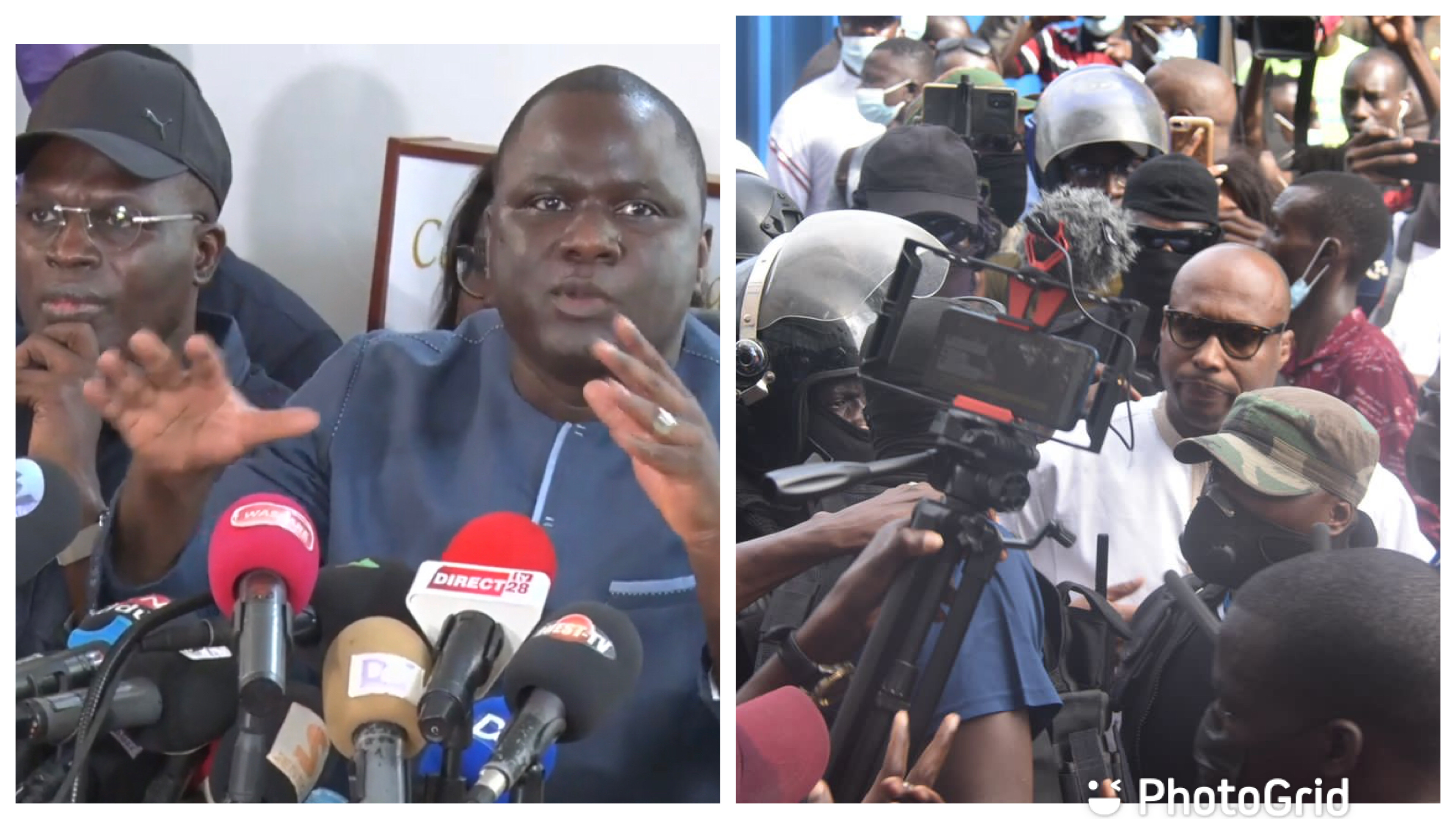 Audience avortée de Barthélémy : « Yewwi » déchainée… se jauge, Déthié Fall se "montre"