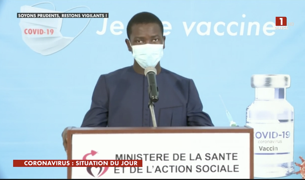 SÉNÉGAL : 3 nouveaux cas testés positifs au coronavirus, 2 nouveaux guéris, aucun nouveau décès et 3 cas graves en réanimation.