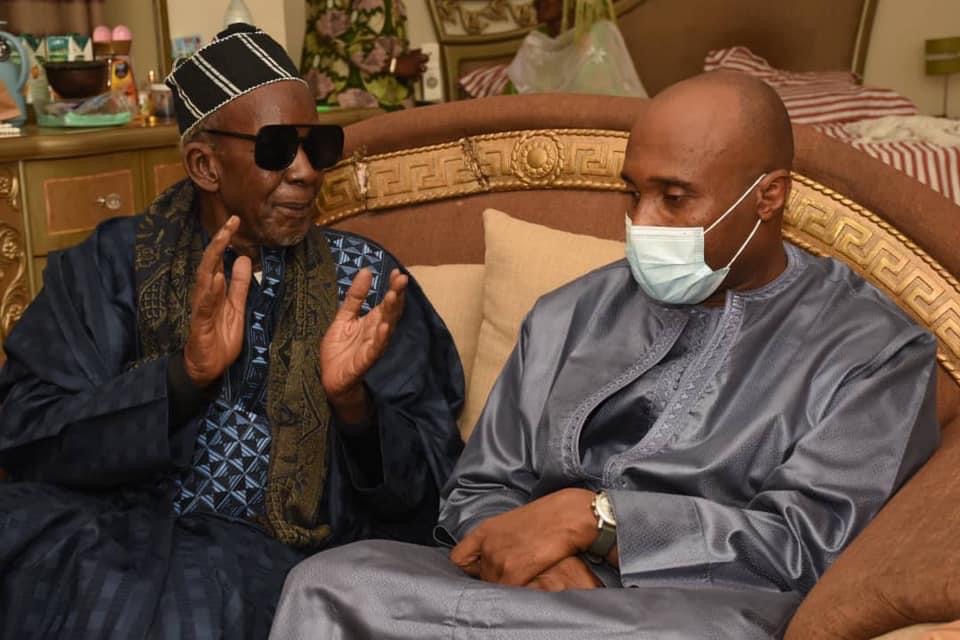 « Keur Baye » à Dieuppeul : Barthélémy Dias a rendu visite au Khalife Serigne Mahi Ibrahima Niass.