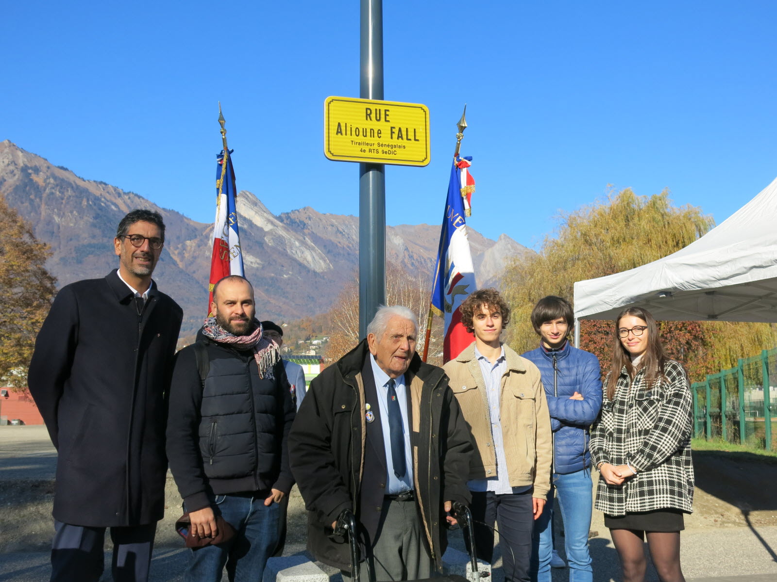 France : Une rue d'Albertville baptisée au nom de Alioune Fall, ancien tirailleur sénégalais.