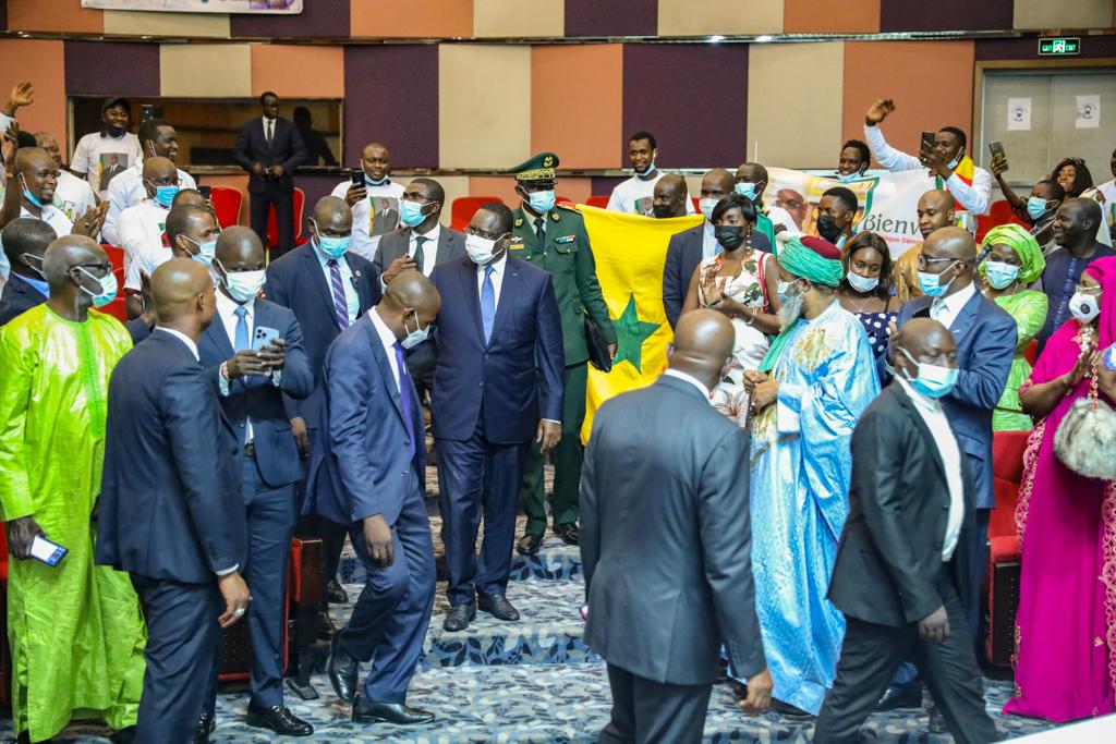 Congo : le président Macky Sall a rencontré la communauté sénégalaise