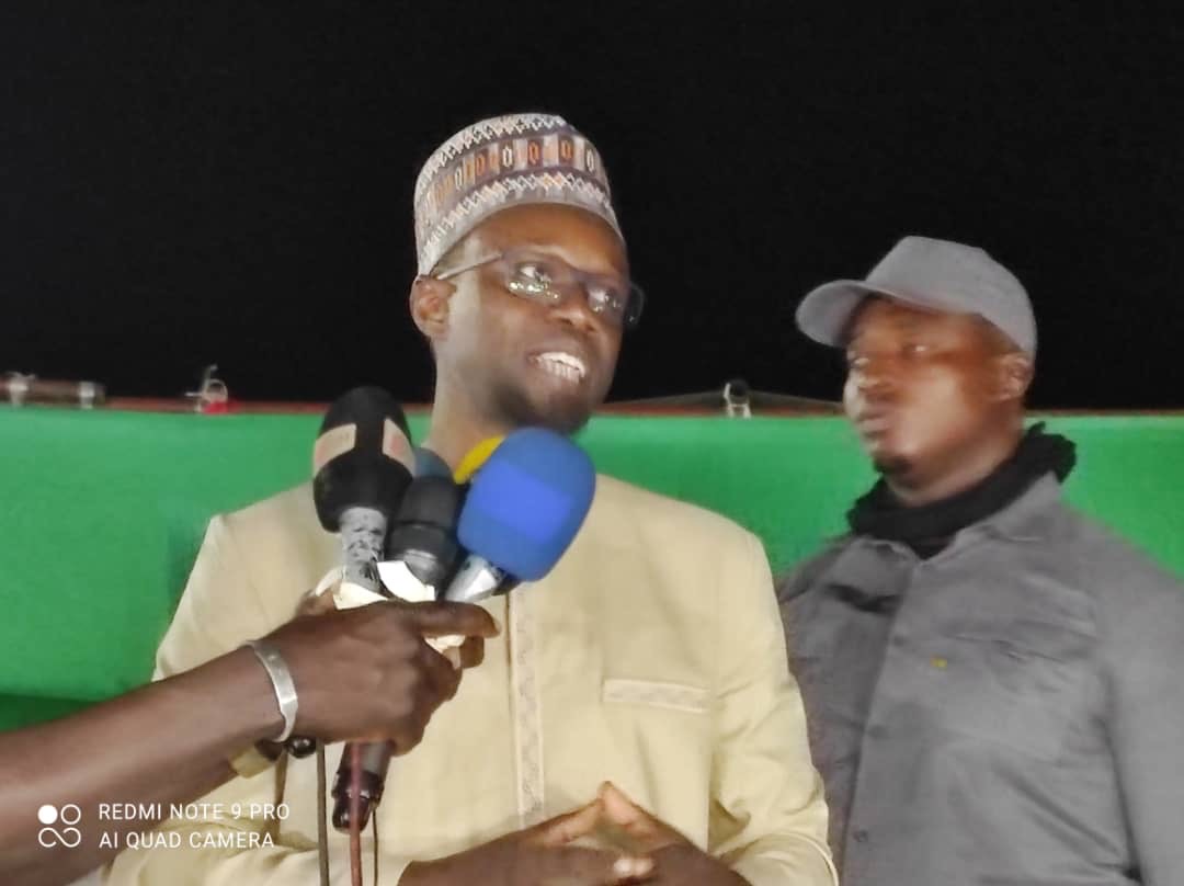 SONKO À BAMBEY / « Dans les 24 heures, nous exigeons de Macky Sall qu’il condamne les propos de (Gaston Mbengue) contre Barth »