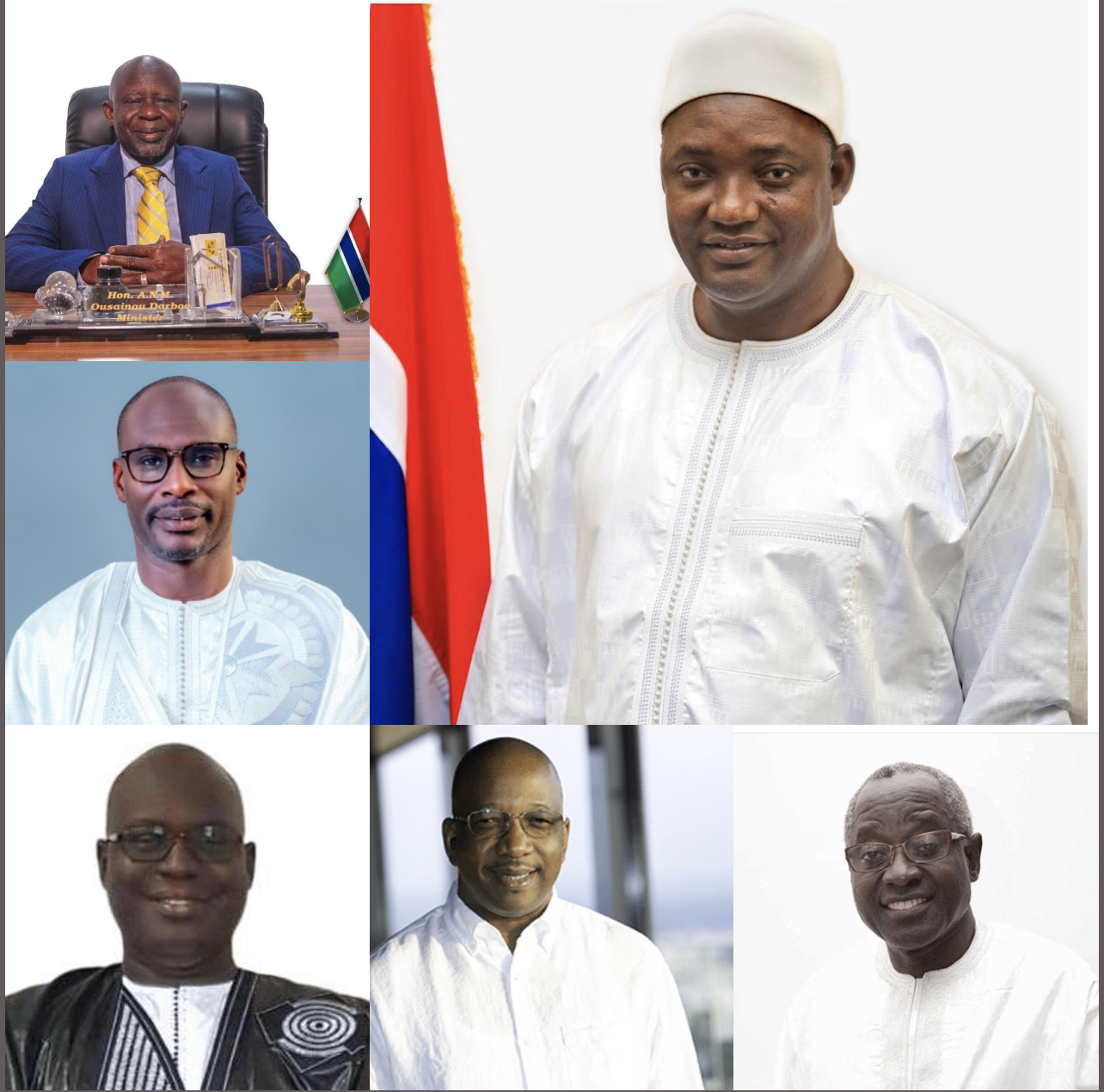 Présidentielle en Gambie : Adama Barrow face à cinq challengers.