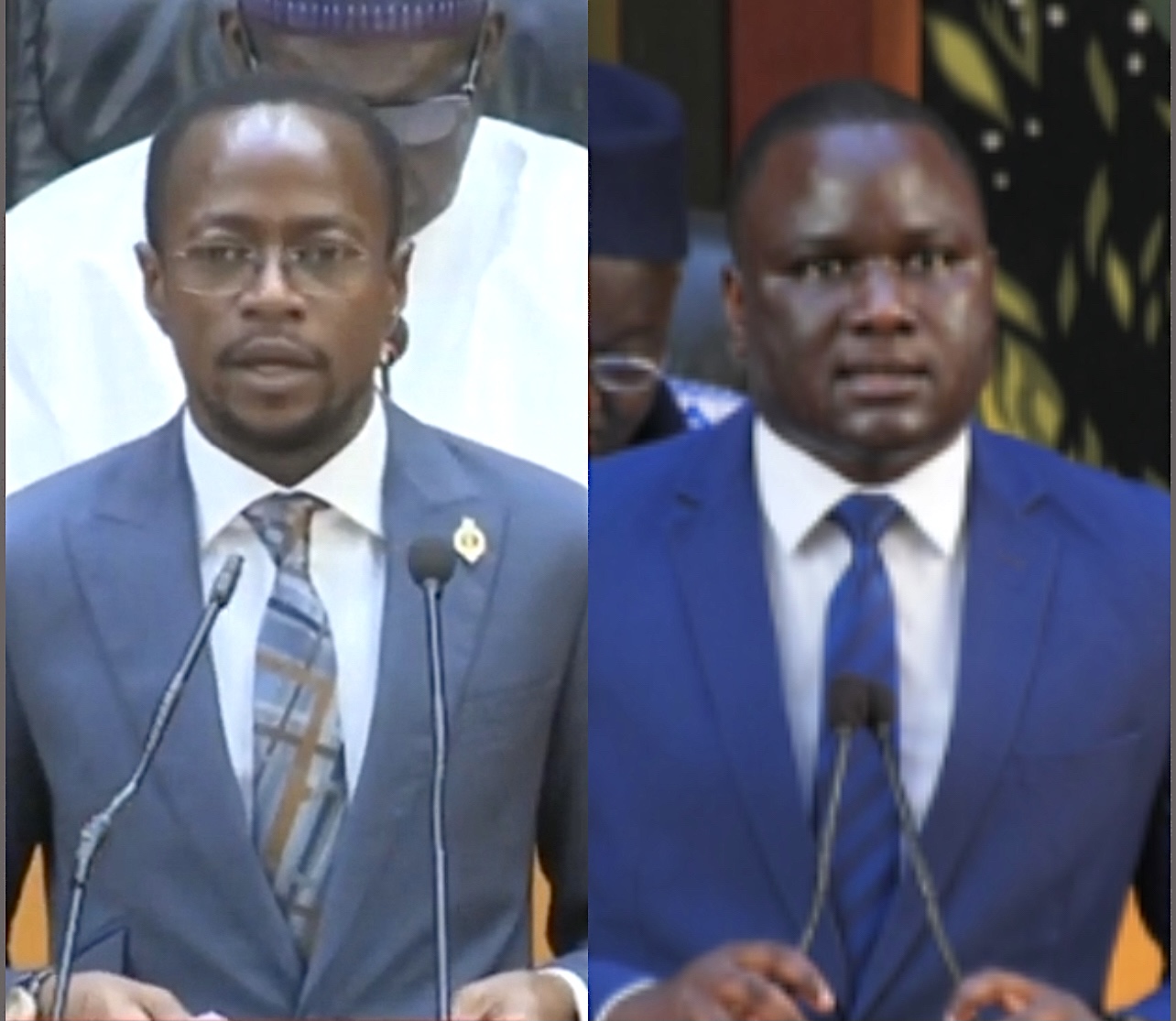 Assemblée Nationale - Abdou Mbow prend la défense de Antoine Diome et traite Déthié Fall de lâche.