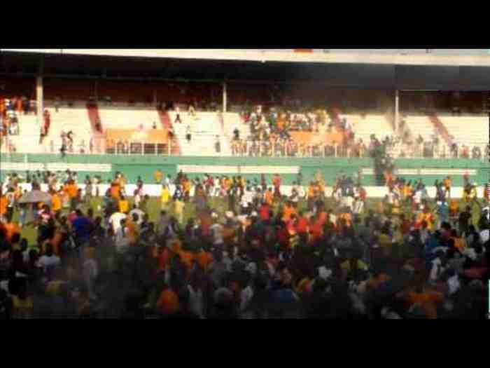 MBOUROUCO : un match de football se termine en queue de poisson avec des blessés.