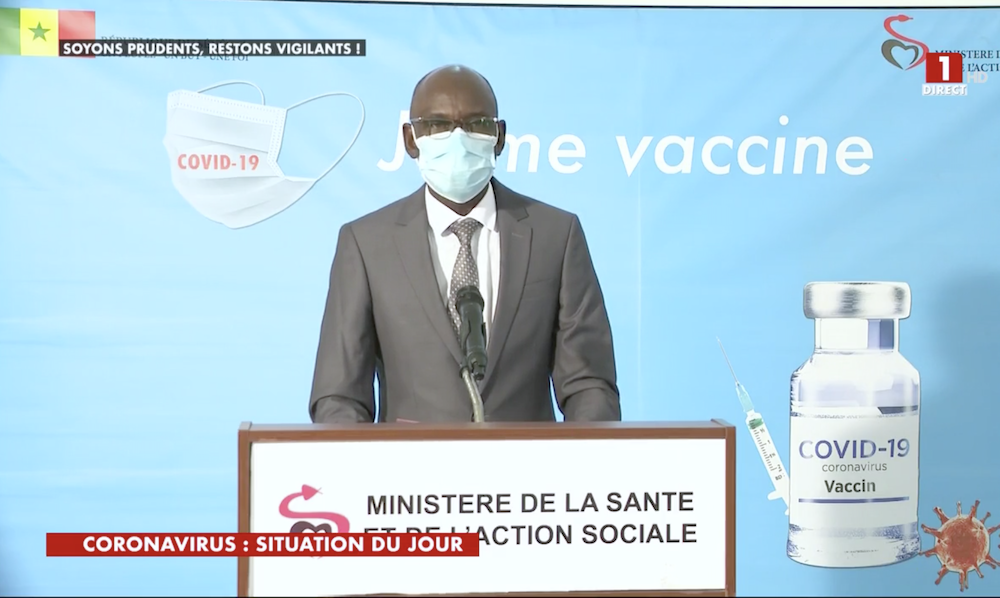SÉNÉGAL : 22 nouveaux cas testés positifs au coronavirus, 9 nouveaux guéris, aucun nouveau décès et 2 cas graves en réanimation.