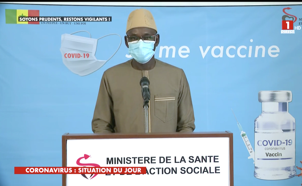 SÉNÉGAL : 198 nouveaux cas testés positifs au coronavirus, 60 nouveaux guéris, aucun nouveau décès et 4 cas graves en réanimation.