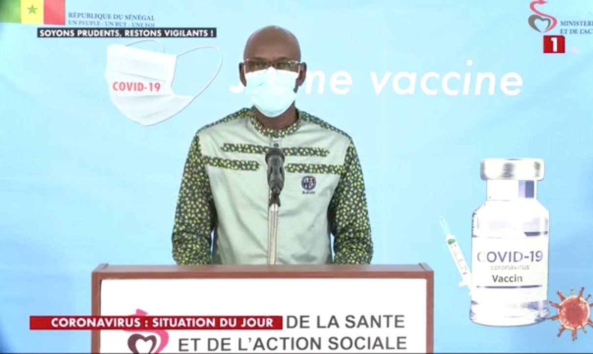 SÉNÉGAL : 519 nouveaux cas testés positifs au coronavirus, 163 nouveaux guéris, aucun nouveau décès et 5 cas graves en réanimation.