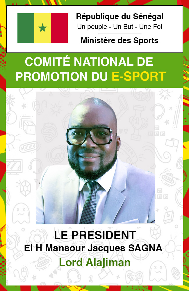 « Lord Aladjiman » porté à la tête du comité National de promotion du E-Sport : L’Association « Sen_game» s’insurge et menace de ne pas reconnaître le Comité…
