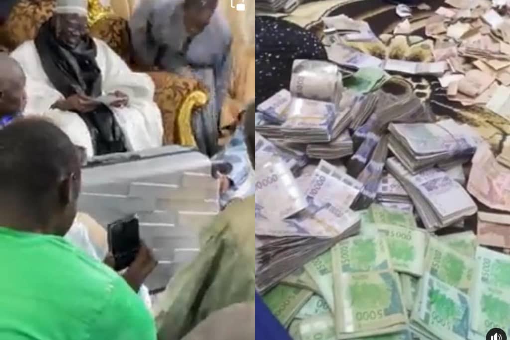 ADIYA À TOUBA / Darou Salam remet au Khalife  310 millions et une boîte d’allumettes… Une hausse de 80 millions entre 2021 et 2022.