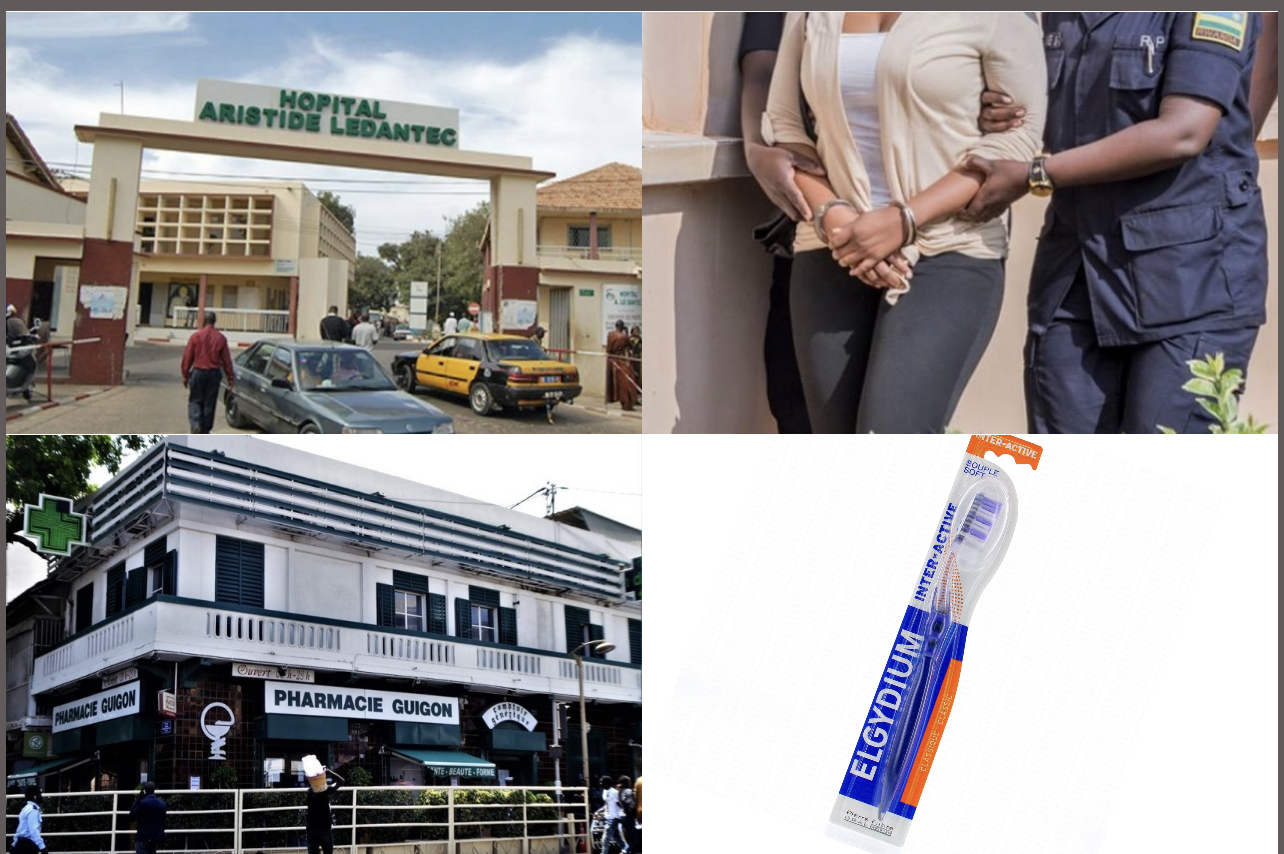Vol : une aide infirmière de l'hôpital Le Dantec attrait à la barre pour vol de deux brosses à dents à la pharmacie Guigon.