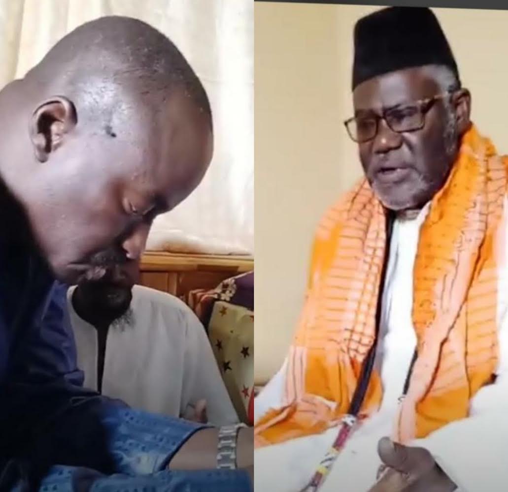 LOCALES À TOUBA / Abdoulaye Niane de Disso Ak Xarnubi reçu par l’un des plus célèbres Imams de la cité… Sérieux prétendant !
