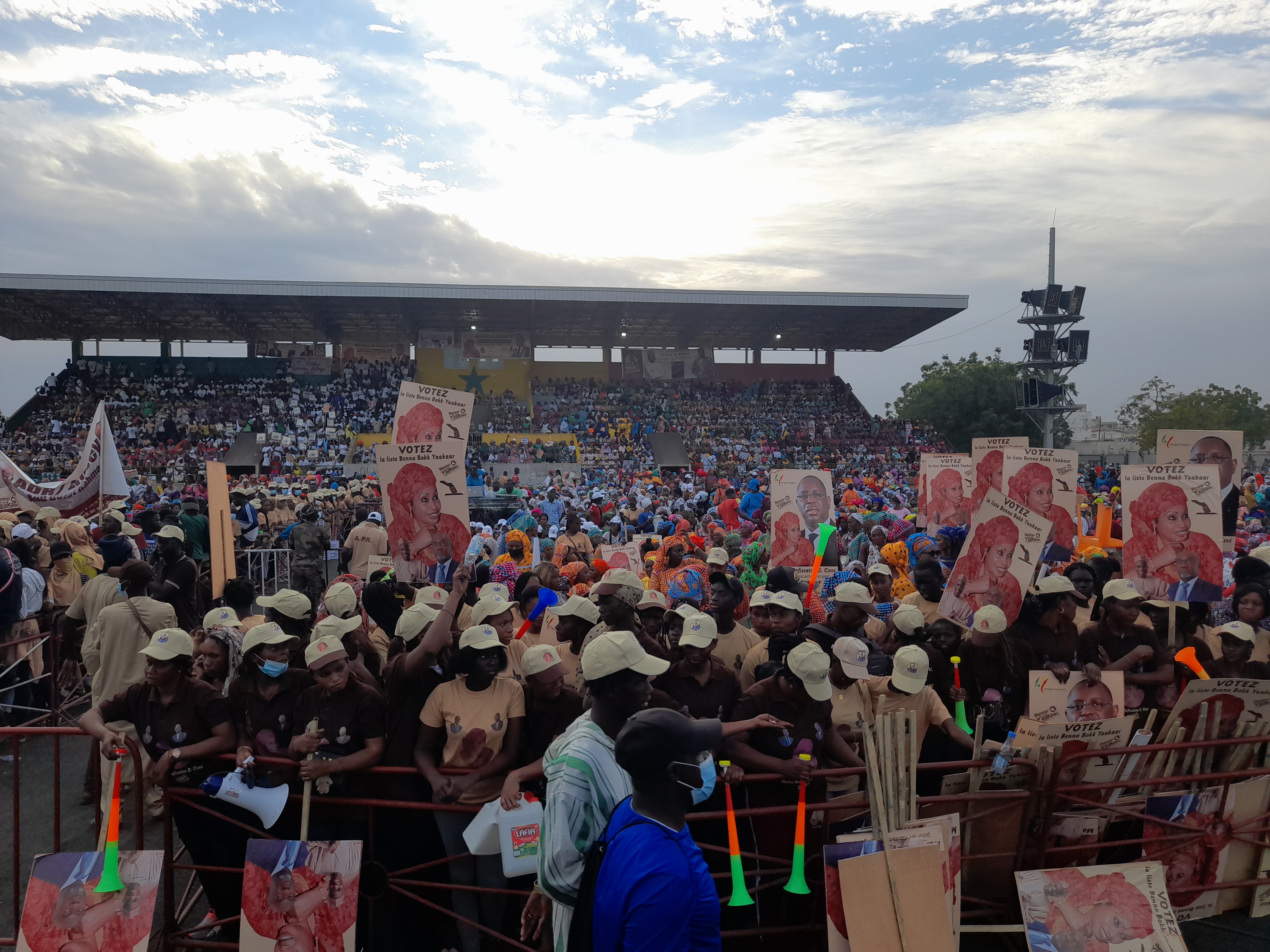 Locales à Kaolack : La démonstration de force de la coalition Benno Bokk Yakaar (Images).