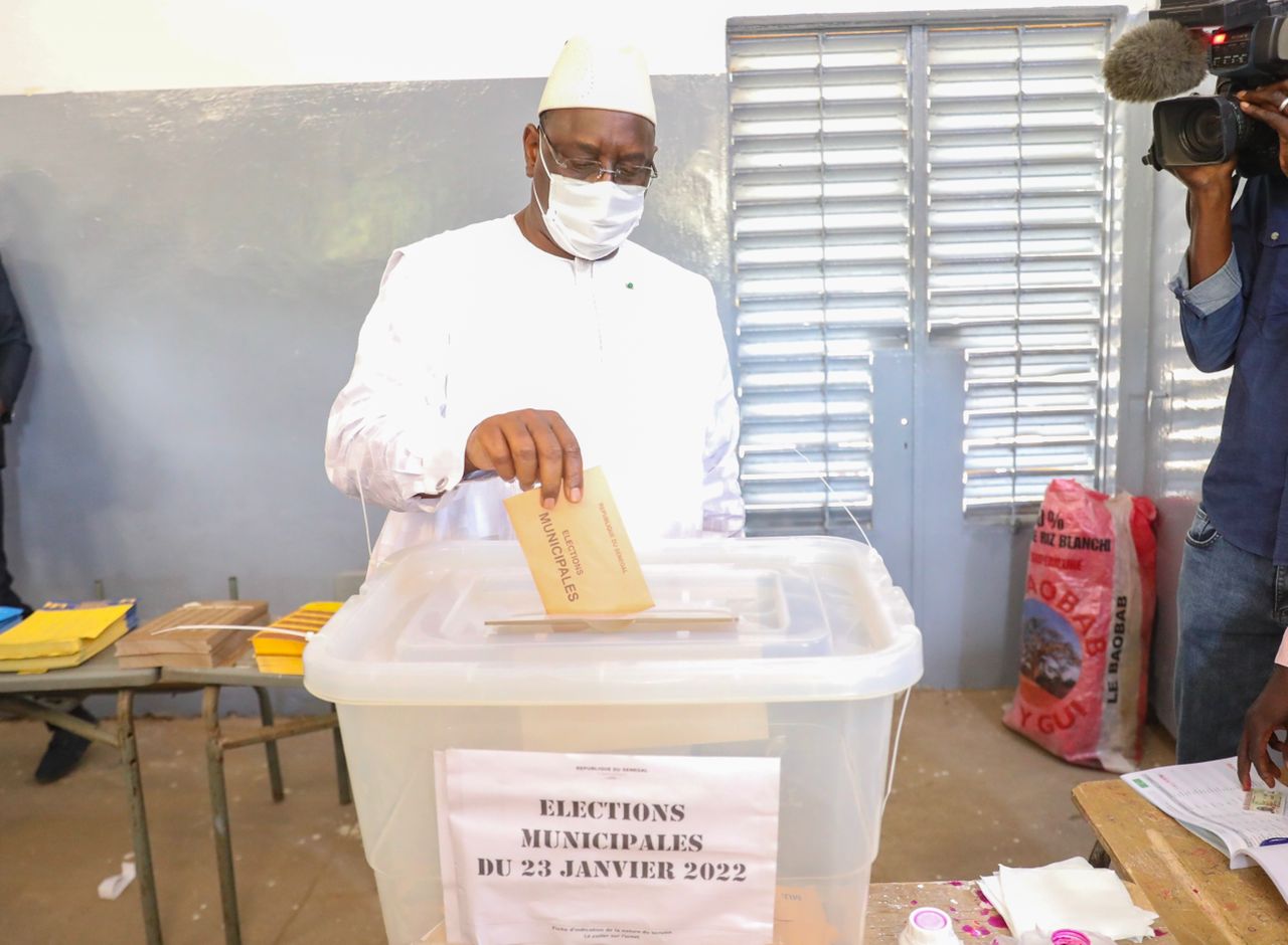 Après son vote à Fatick: le Chef de l’Etat Macky Sall insiste sur la vitalité de la démocratie sénégalaise