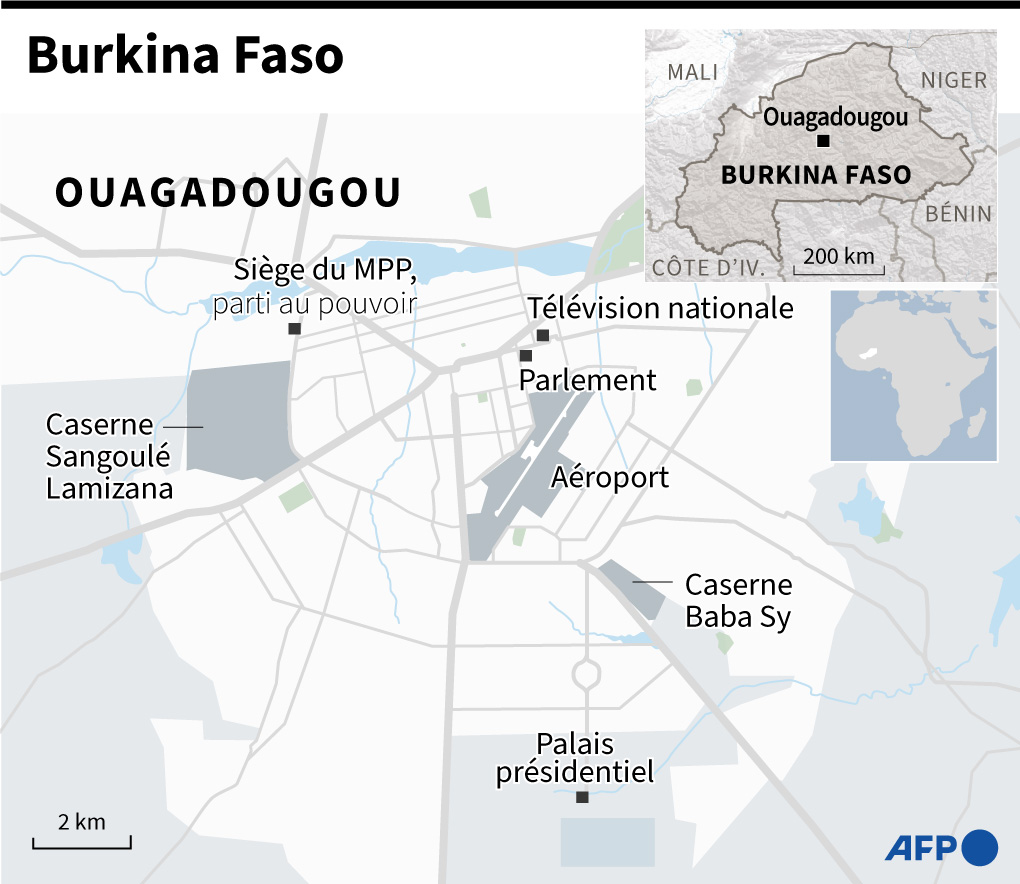Voici le film des événements au Burkina Faso, où des militaires se sont mutinés et ont arrêté lundi le président Roch Marc Christian Kaboré.