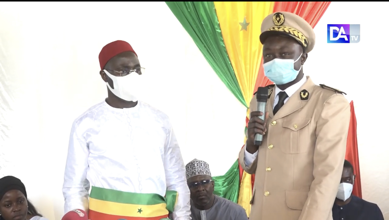 Installation maire de GrandYoff « Travaillons ensemble main dans la