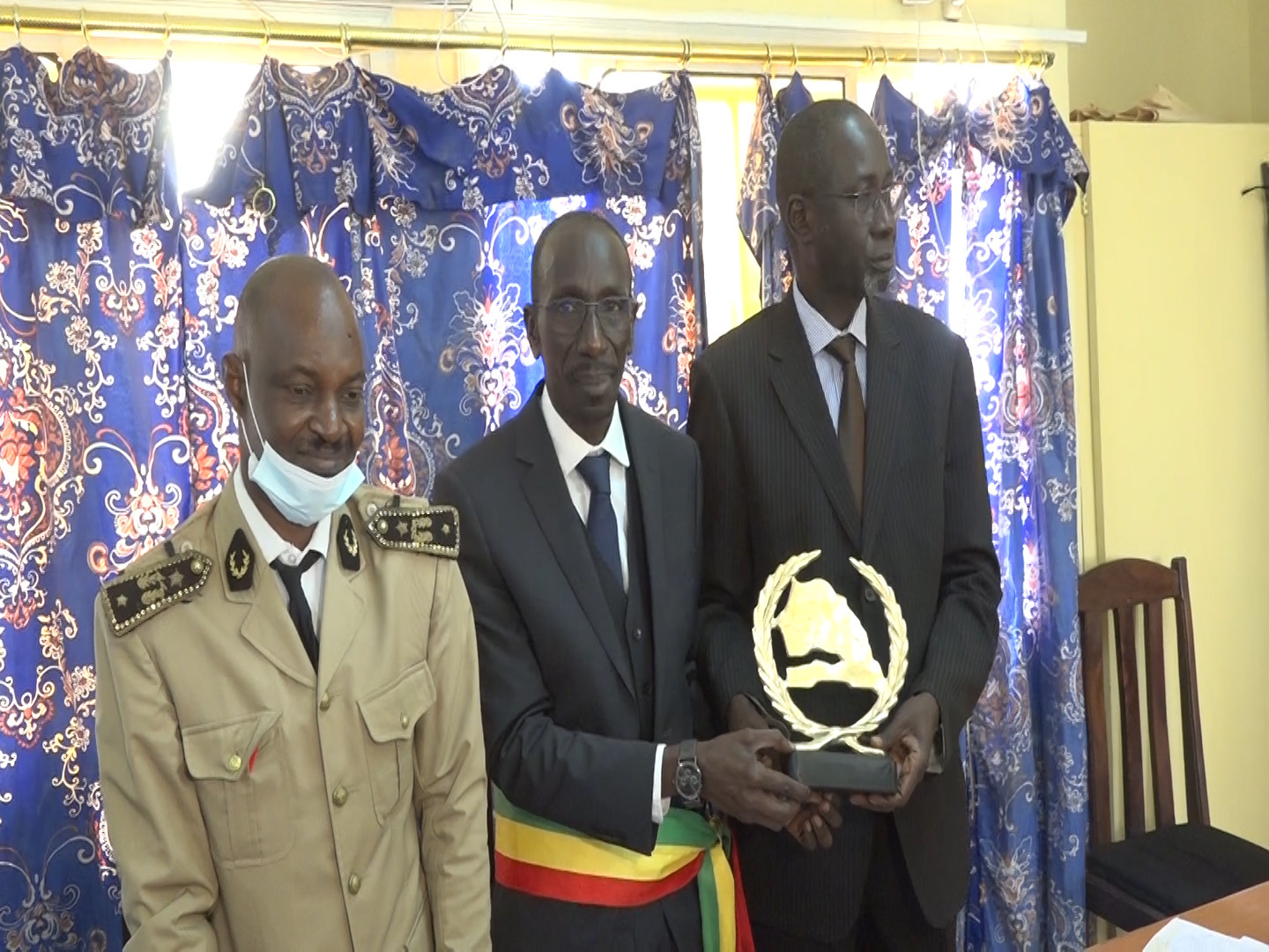 Keur Madiabel : Le nouveau maire Abdoulaye Diatta, installé dans ses nouvelles fonctions.