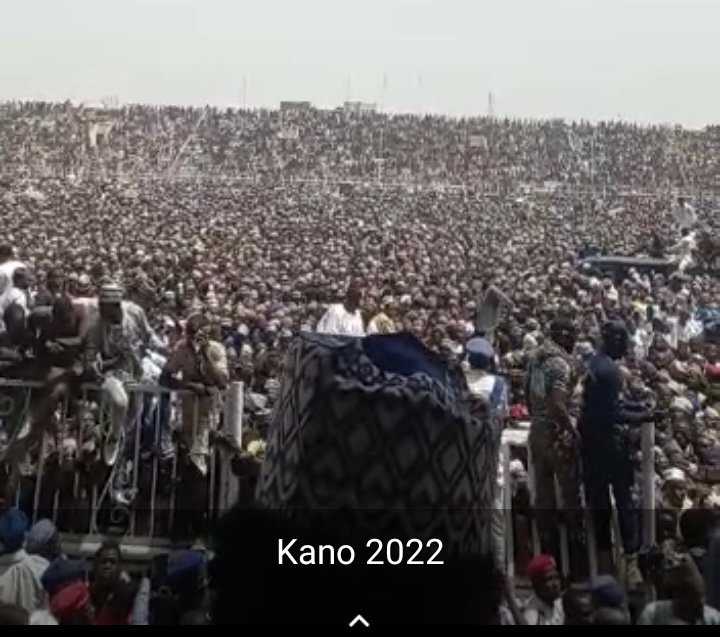 Gamou Nigéria 2022 : Des millions de talibés ont pris d'assaut Zamfara et Kano (images).
