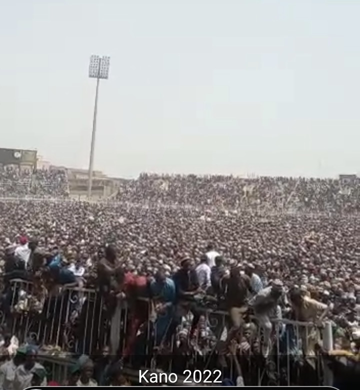 Gamou Nigéria 2022 : Des millions de talibés ont pris d'assaut Zamfara et Kano (images).